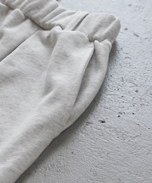 CLEL（クレイル）の「【CLEL】Side Slit Flare Sweat Pants/サイドスリット フレアスウェットパンツ（スウェットパンツ・メンズ・グレー系/ブラック/ライトグレー系・XS/S/M/L）」の17枚目の写真