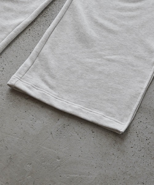 CLEL（クレイル）の「【CLEL】Side Slit Flare Sweat Pants/サイドスリット フレアスウェットパンツ（スウェットパンツ・メンズ・グレー系/ブラック/ライトグレー系・XS/S/M/L）」の18枚目の写真