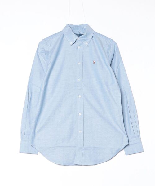 POLO RALPH LAUREN(ポロ ラルフ ローレン)の「スリム フィット ストレッチ オックスフォード シャツ(シャツ/ブラウス・レディース・ブルー・0/2/00/10/4/6/8)」の6枚目の写真