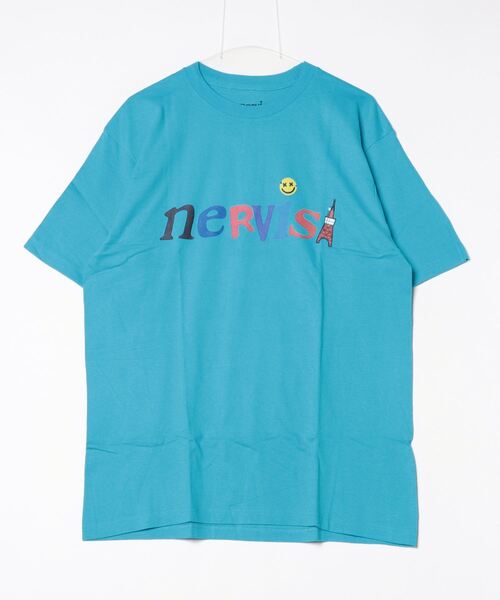 Mag.（マグ）の「【MAYHEM】graphic T（Tシャツ/カットソー・レディース・ブルー/ブラック・LARGE）」の2枚目の写真