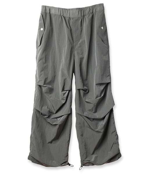 JIEDA（ジエダ）の「NYLON PARACHUTE PANTS（その他パンツ・メンズ・グレー/ブラック・1/2）」の21枚目の写真