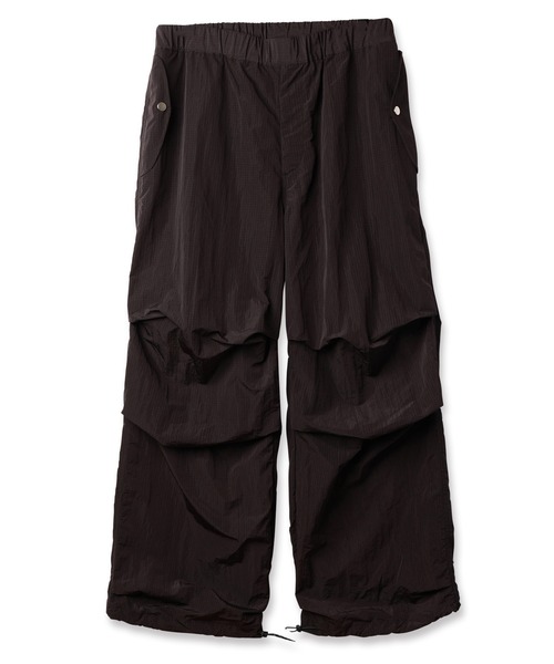 JIEDA（ジエダ）の「NYLON PARACHUTE PANTS（その他パンツ・メンズ・グレー/ブラック・1/2）」の19枚目の写真