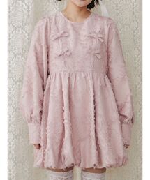 merry jenny | バルーンリボンミニワンピース(ワンピース)