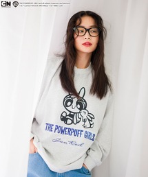 JUNRED | 【 THE POWERPUFF GIRLS / パワーパフ ガールズ コラボ 】スウェットプルオーバー(スウェット)