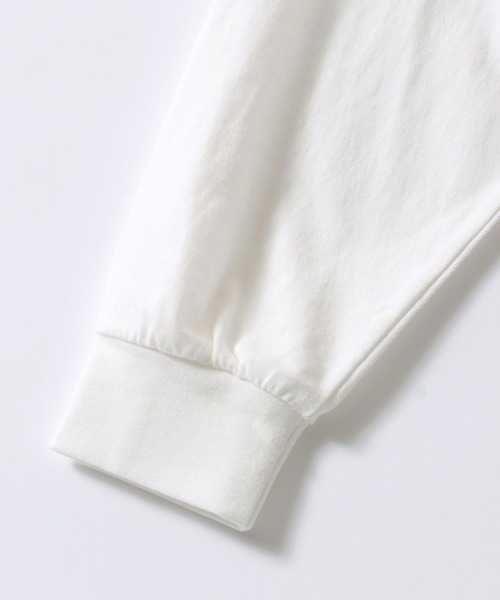 SITRY（シトリー）の「Chenille Embroidery T-shirt/フラワー ゴースト ビリヤード サガラ ワンポイント刺繍 オーバーサイズ ロンＴ 長袖Tシャツ（Tシャツ/カットソー・メンズ・ホワイト/ブラック/ブラック系その他/ホワイト系その他/ホワイト系その他2/ブラック系その他2/ホワイト系その他3/ブラック系その他4/ホワイト系その他4/ブラック系その他3・M/L）」の13枚目の写真