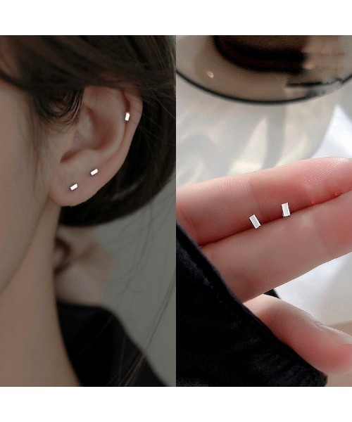 Y/PROJECT◆ミニ Shaka スタッドピアス セール】ミニスタッドピアス 「金属アレルギー対応」(ピアス