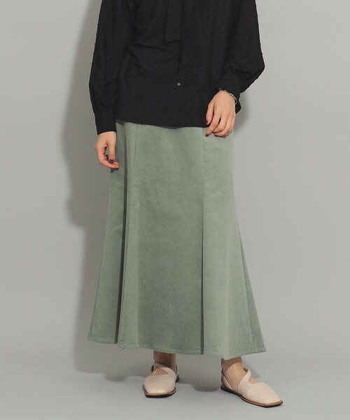 Ray BEAMS(レイビームス)の「コーデュロイ マーメイド スカート(スカート・レディース・オフホワイト/ブラウン系その他5/グリーン系その他2・0/1)」の20枚目の写真