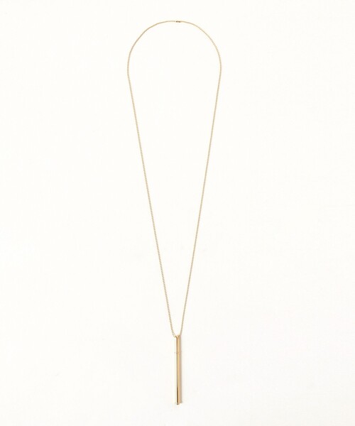 bpr BEAMS（ビーピーアール ビームス ）の「PEARL / ペン ネックレス（ネックレス・メンズ・シルバー/ゴールド・ONE SIZE）」の9枚目の写真