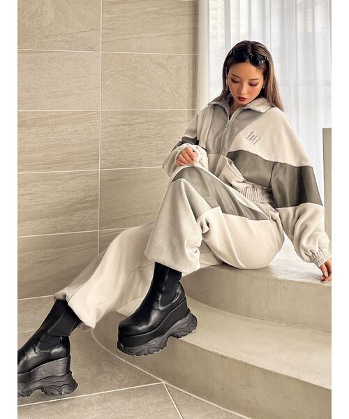 GYDA（ジェイダ）の「【SETUP着用可】ドッキングワイドパンツ