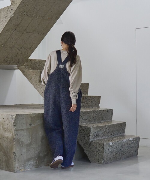 SMITH'S(スミス)の「SMITH’S(スミス)別注ピグメントロングスリーブTシャツ(Tシャツ/カットソー・レディース・ネイビー/オフホワイト/ダークグレー/ベージュ・M/L)」の11枚目の写真