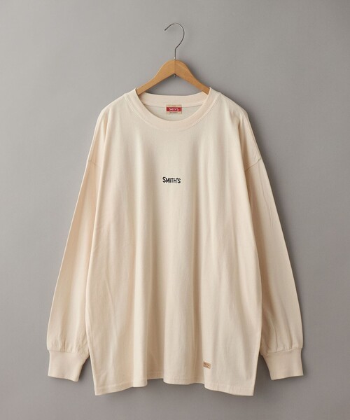 SMITH'S(スミス)の「SMITH’S(スミス)別注ピグメントロングスリーブTシャツ(Tシャツ/カットソー・レディース・ネイビー/オフホワイト/ダークグレー/ベージュ・M/L)」の22枚目の写真