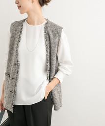 URBAN RESEARCH DOORS | ジョーゼットクルーネックブラウス(Tシャツ/カットソー)