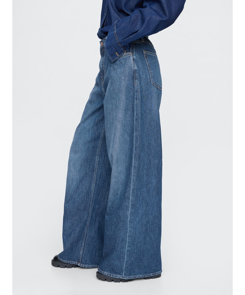 セール】スーパーバギーデニム（デニムパンツ）｜GAP（ギャップ）の