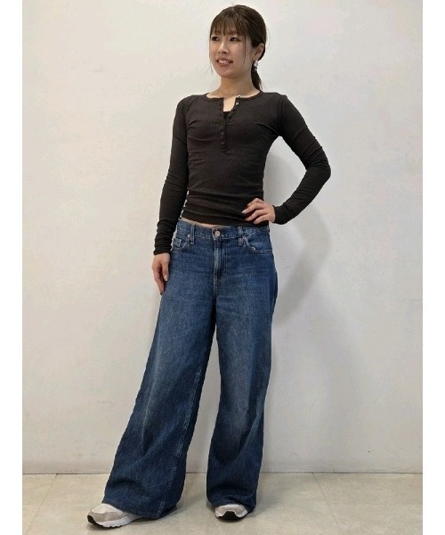 セール】スーパーバギーデニム（デニムパンツ）｜GAP（ギャップ）の