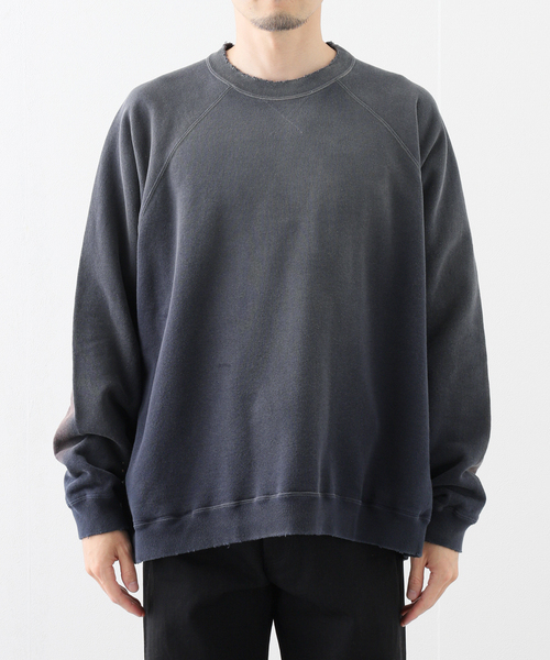 DAIRIKU（ダイリク）の「【DAIRIKU / ダイリク】Waterproof Sunburn Sweater（スウェット・メンズ・カーキ/ネイビー・MEDIUM）」の12枚目の写真