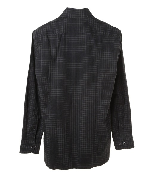 CROWDED CLOSET(クラウデッドクローゼット)の「コットングラフチェックストレッチシャツ(シャツ/ブラウス・メンズ・ブラック/ホワイト・02/03)」の15枚目の写真