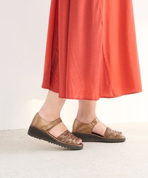 アンクルストラップメッシュサンダル