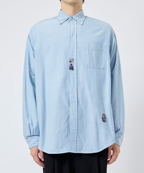 BOW WOW（バウワウ）の「【BOWWOW/バウワウ】60s OXFORD BD SHIRTS（シャツ/ブラウス・メンズ・ブルー・S/M）」の2枚目の写真