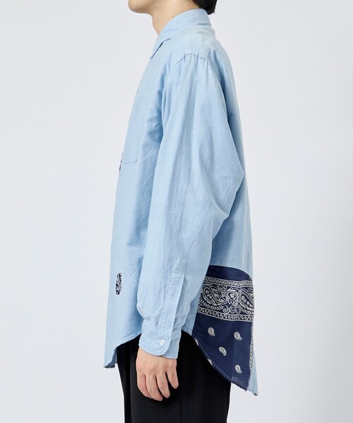 BOW WOW（バウワウ）の「【BOWWOW/バウワウ】60s OXFORD BD SHIRTS（シャツ/ブラウス・メンズ・ブルー・S/M）」の3枚目の写真