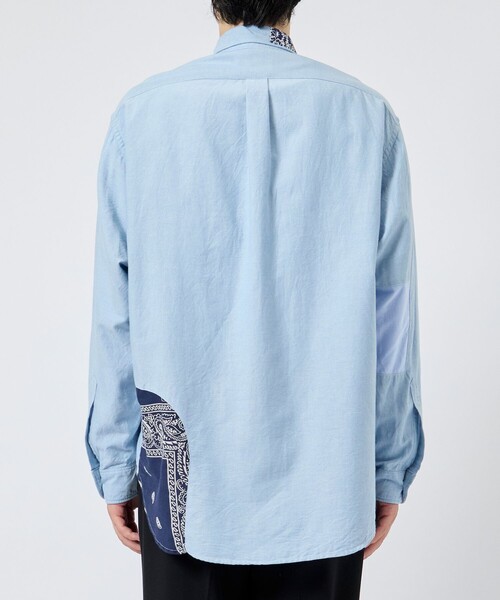 BOW WOW（バウワウ）の「【BOWWOW/バウワウ】60s OXFORD BD SHIRTS（シャツ/ブラウス・メンズ・ブルー・S/M）」の4枚目の写真