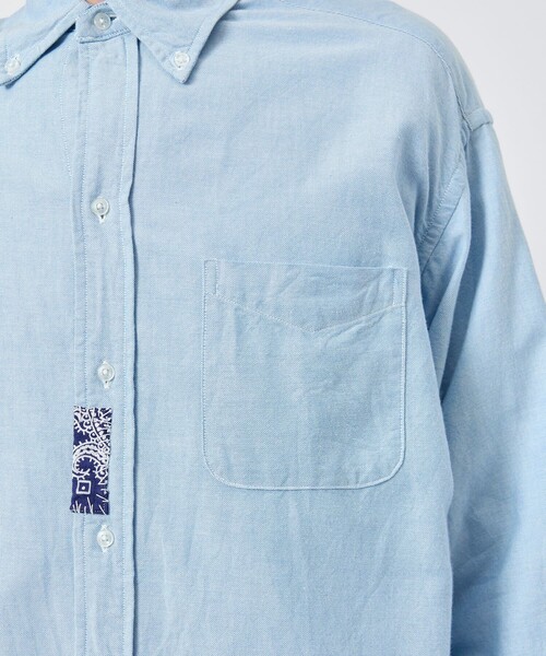 BOW WOW（バウワウ）の「【BOWWOW/バウワウ】60s OXFORD BD SHIRTS（シャツ/ブラウス・メンズ・ブルー・S/M）」の9枚目の写真