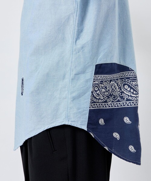 BOW WOW（バウワウ）の「【BOWWOW/バウワウ】60s OXFORD BD SHIRTS（シャツ/ブラウス・メンズ・ブルー・S/M）」の10枚目の写真