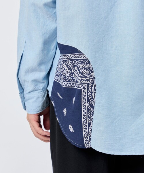 BOW WOW（バウワウ）の「【BOWWOW/バウワウ】60s OXFORD BD SHIRTS（シャツ/ブラウス・メンズ・ブルー・S/M）」の11枚目の写真