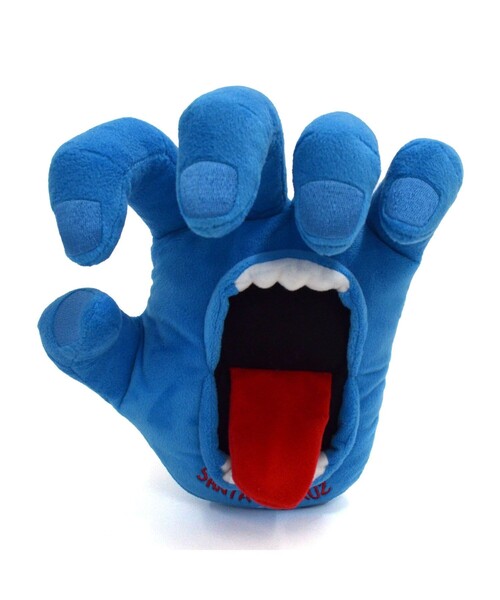 nici（ニキ）の「NICI × SANTA CRUZ/ニキ × サンタクルーズ サンタクルーズ スクリーミングハンド ぬいぐるみ 35cm（おもちゃ・メンズ・ブルー・ONE SIZE）」の4枚目の写真