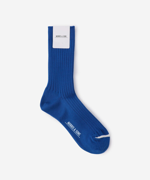 Morris & Sons(モリスアンドサンズ)の「MORRIS & SONS | ソフトリブソックス WOMEN(ソックス/靴下・レディース・オフホワイト/ピンク/ブルー/グレイッシュベージュ/イエロー・WOMENS)」の1枚目の写真