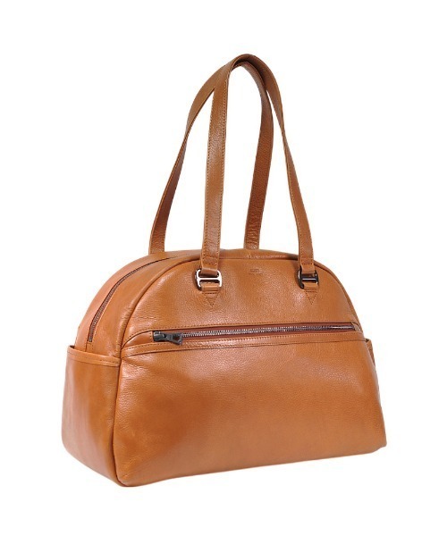 SEEKER（シーカー）の「【NOBLE】オイルレザー デイリーボストンバッグ SKB-NB02（ボストンバッグ・メンズ・ネイビー/ブラック/ワイン/キャメル/グリーン・FREE）」の4枚目の写真