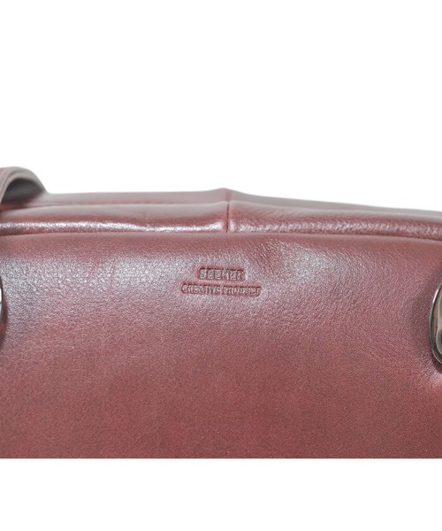 SEEKER（シーカー）の「【NOBLE】オイルレザー デイリーボストンバッグ SKB-NB02（ボストンバッグ・メンズ・ネイビー/ブラック/ワイン/キャメル/グリーン・FREE）」の21枚目の写真