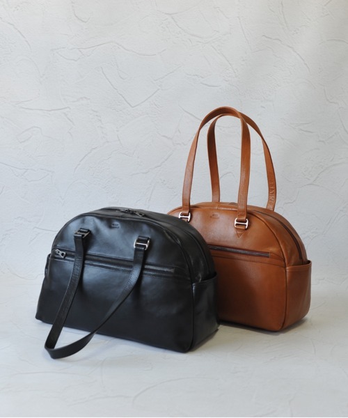 SEEKER（シーカー）の「【NOBLE】オイルレザー デイリーボストンバッグ SKB-NB02（ボストンバッグ・メンズ・ネイビー/ブラック/ワイン/キャメル/グリーン・FREE）」の12枚目の写真