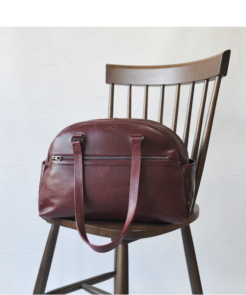 SEEKER（シーカー）の「【NOBLE】オイルレザー デイリーボストンバッグ SKB-NB02（ボストンバッグ・メンズ・ネイビー/ブラック/ワイン/キャメル/グリーン・FREE）」の14枚目の写真