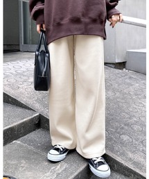 reca | コーデュロイ裏フリースイージーパンツ(その他パンツ)