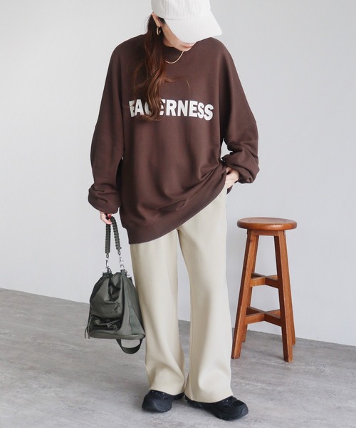 reca（レカ）の「コーデュロイ裏フリースイージーパンツ（その他パンツ・レディース・アイボリー/ブラック/モカ/ブラウン・M/L）」の18枚目の写真