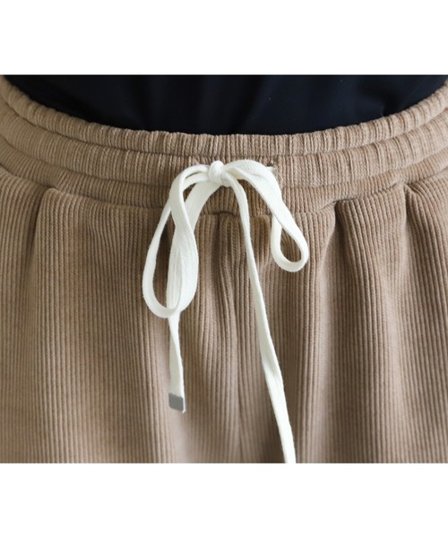 reca（レカ）の「コーデュロイ裏フリースイージーパンツ（その他パンツ・レディース・アイボリー/ブラック/モカ/ブラウン・M/L）」の11枚目の写真