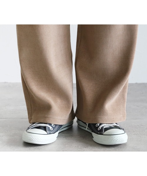 reca（レカ）の「コーデュロイ裏フリースイージーパンツ（その他パンツ・レディース・アイボリー/ブラック/モカ/ブラウン・M/L）」の13枚目の写真