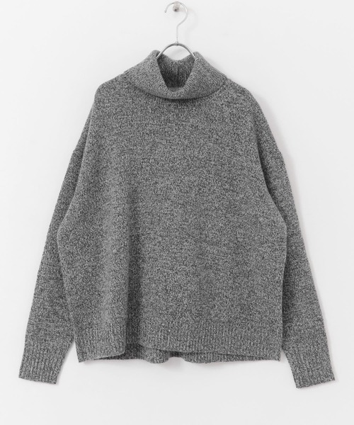 URBAN RESEARCH DOORS(アーバンリサーチドアーズ)の「ハミルトンウールタートルプルオーバー(ニット/セーター・レディース・イエロー/モカ/ブラック系その他・MEDIUM)」の13枚目の写真