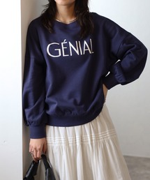 GENIALフロッキーロゴスウェット