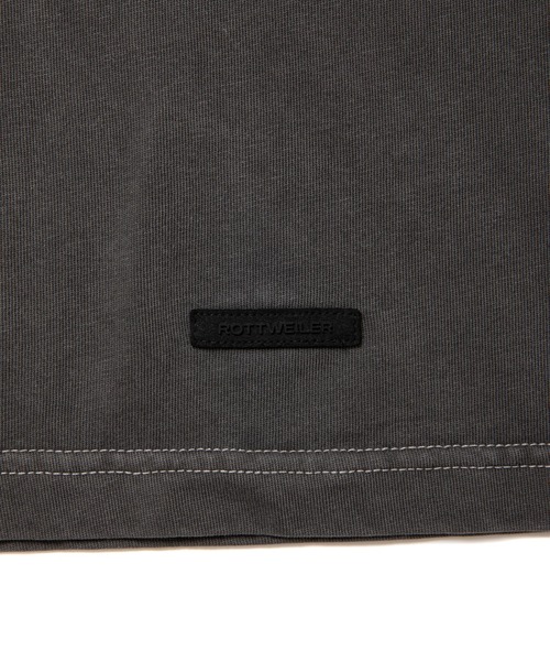 ROTTWEILER（ロットワイラー）の「PIGMENT CUT OFF TEE（Tシャツ/カットソー・メンズ・グリーン/チャコールグレー・L/M/S/XL）」の6枚目の写真