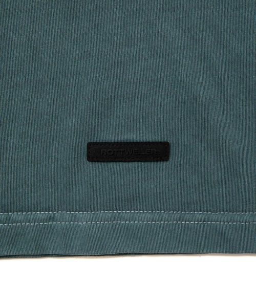 ROTTWEILER（ロットワイラー）の「PIGMENT CUT OFF TEE（Tシャツ/カットソー・メンズ・グリーン/チャコールグレー・L/M/S/XL）」の10枚目の写真