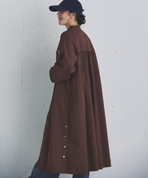 ワダ様Doux Archives バックギャザーロングMA-1ジップアップコート ワダ様Doux Archives バックギャザーロングMA-1ジップアップコート