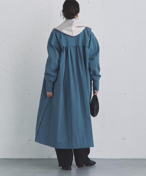 セール】【名品】バックギャザーロングMA-1（その他アウター）｜DOUX