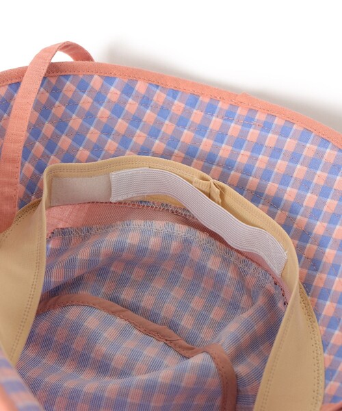 B:MING by BEAMS(ビーミングバイビームス)の「B:MING by BEAMS / チェック ハット 2025SS(ハット・キッズ・ネイビー/ピンク・ONE SIZE)」の10枚目の写真