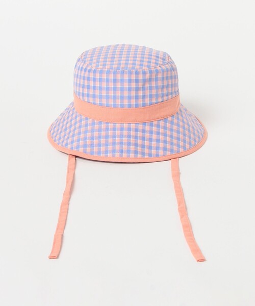 B:MING by BEAMS(ビーミングバイビームス)の「B:MING by BEAMS / チェック ハット 2025SS(ハット・キッズ・ネイビー/ピンク・ONE SIZE)」の13枚目の写真