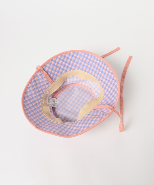 B:MING by BEAMS(ビーミングバイビームス)の「B:MING by BEAMS / チェック ハット 2025SS(ハット・キッズ・ネイビー/ピンク・ONE SIZE)」の16枚目の写真