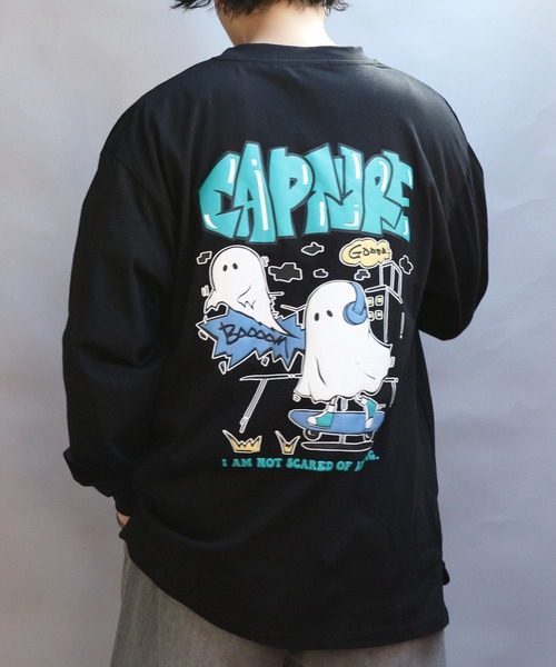 ８(eight)（エイト）の「グラフィック発砲プリントロンT（Tシャツ/カットソー・メンズ・ホワイト系その他/ホワイト系その他3/ブラック系その他/ブラック系その他2/ホワイト系その他2/ブラック系その他3・MEDIUM/LARGE）」の17枚目の写真