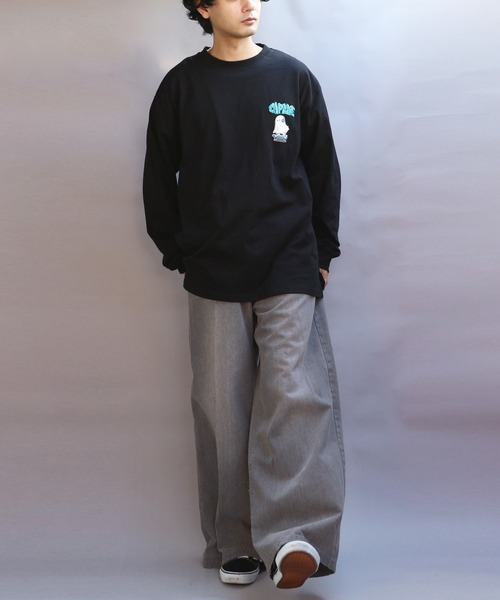 ８(eight)（エイト）の「グラフィック発砲プリントロンT（Tシャツ/カットソー・メンズ・ホワイト系その他/ホワイト系その他3/ブラック系その他/ブラック系その他2/ホワイト系その他2/ブラック系その他3・MEDIUM/LARGE）」の19枚目の写真