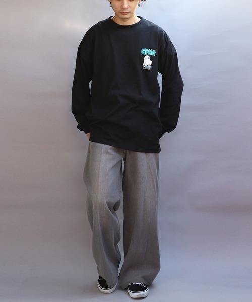 ８(eight)（エイト）の「グラフィック発砲プリントロンT（Tシャツ/カットソー・メンズ・ホワイト系その他/ホワイト系その他3/ブラック系その他/ブラック系その他2/ホワイト系その他2/ブラック系その他3・MEDIUM/LARGE）」の20枚目の写真