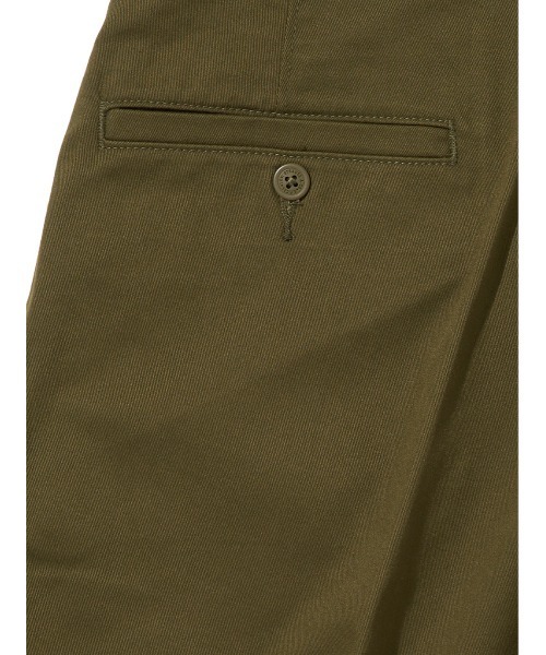 Levi's(リーバイス)の「Levi's/リーバイス STA PREST ワイドレッグ クロップ カーキ DARK OLIVE(チノパンツ・メンズ・グリーン・34inch/31inch/32inch/33inch)」の11枚目の写真